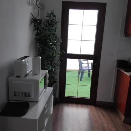 Suite mit Bergblick